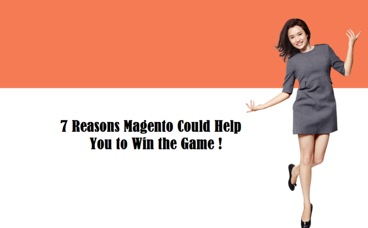  7 Reasons Magento Could Help You to Win the Game