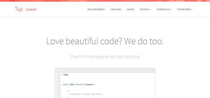 Laravel framework